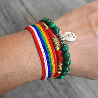 Malachite Buddha Beaded Bracelets-Your Soul Place
